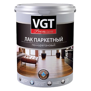 Лак паркетный "PREMIUM" полиуретановый матовый (0,9кг)
