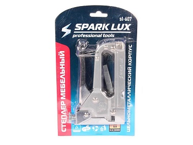 Степлер мебельный SPARK LUX 607 4-14 мм 